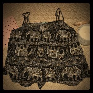 Vintage Elephant Tank Top